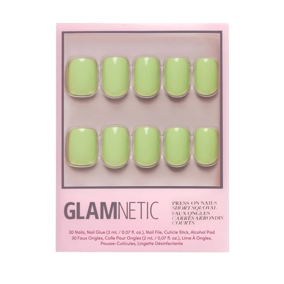 Glamnetic Other - 2 for $24 - Glamnetic Press On Nails - Light Sage